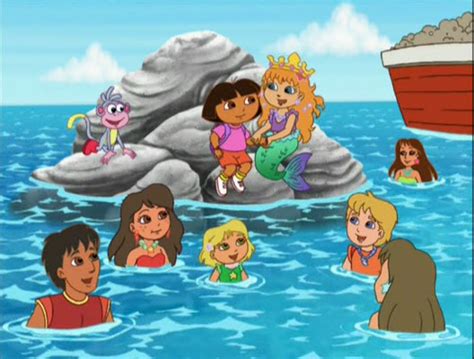 dora saves the mermaids.